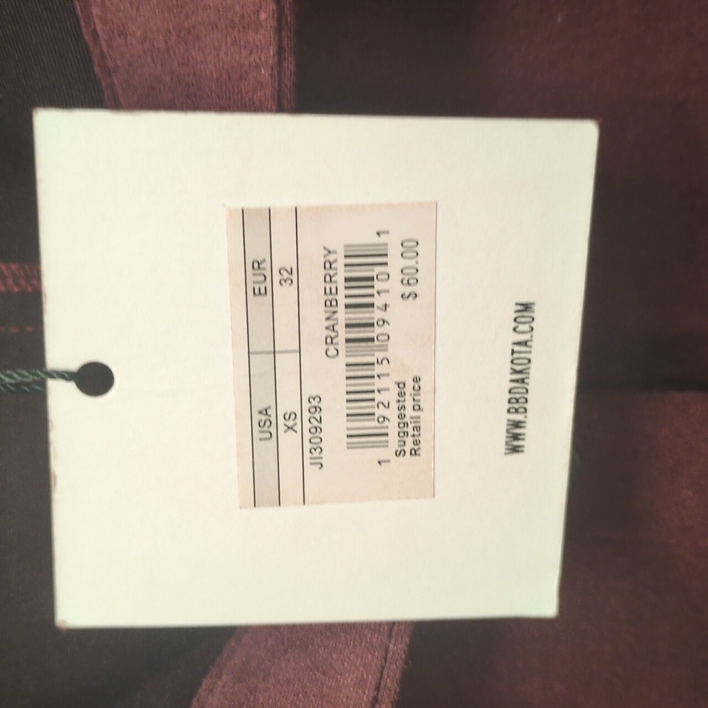 Get the Ultimate Fall Look with Jack BB Dakota's Cranberry Faux Suede Mini Skirt - Picture 7 of 11